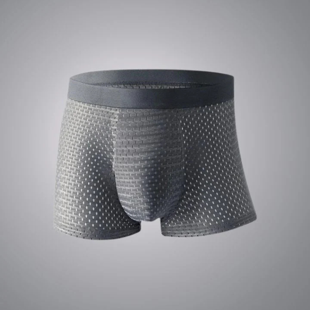 CoolBamboo™ – Pack de 4 Boxers de Tela de Bambú