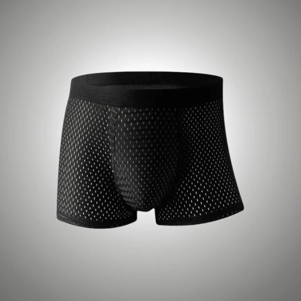 CoolBamboo™ – Pack de 4 Boxers de Tela de Bambú