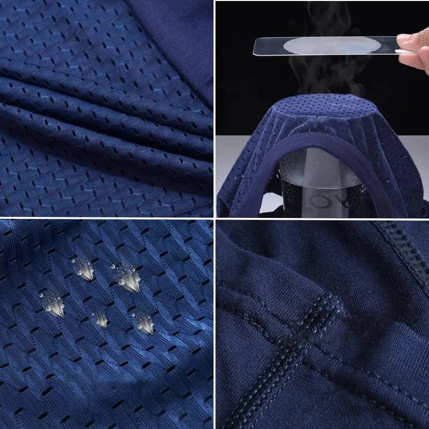 CoolBamboo™ – Pack de 4 Boxers de Tela de Bambú