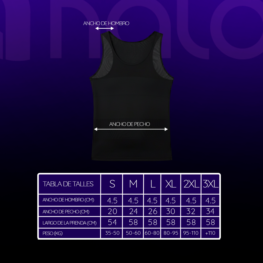 Musculosa Reductora 2.0 - Nalo™