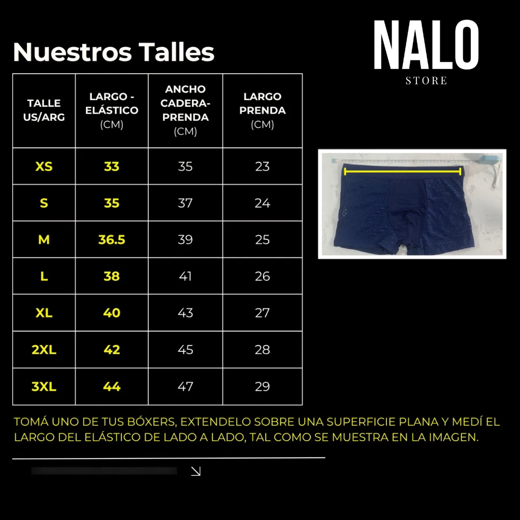 CoolBamboo™ – Pack de 4 Boxers de Tela de Bambú